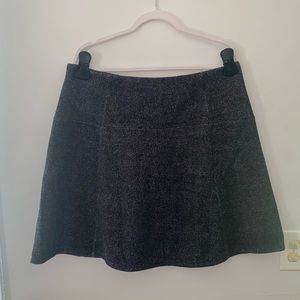 Gray LOFT plus size 14 skater skirt